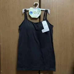 ブラトップ カップ付きインナー ブラック LLサイズ 吸汗速乾