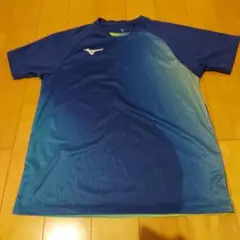Mizuno 卓球ウェア 青 グラデーション