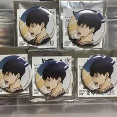 ハイキュー POINT GET 缶バッジ 影山飛雄