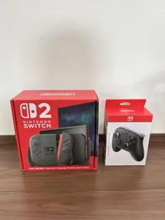 Nintendo Switch2 本体とコントローラー