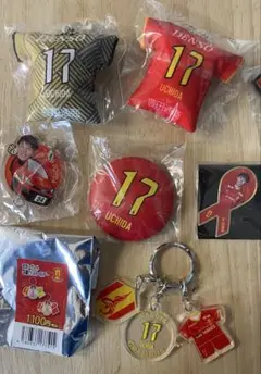 名古屋グランパス　内田宅哉　ガチャ　シークレット3連アクリルキーホルダー