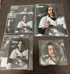 【千葉ロッテ】 石川歩 グッズ 5点まとめ売り