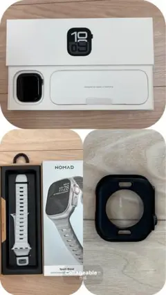 Apple Watch10 GPS + Cellularモデル　NOMADバンド