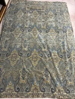 【新品】ETRO エトロ　タオルケット　チャコール　ペイズリー