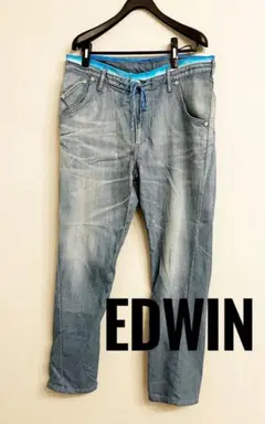 EDWIN ジャージーズ ER107 ライトブルー