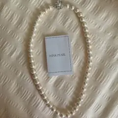 WINK PEARL ウインクパール ネックレスピンク