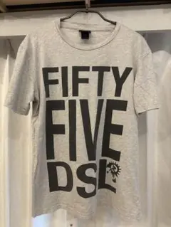 美品　55DSL Tシャツ L グレー