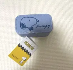 スヌーピー　ジュエリーミニケース　ブルー　※訳あり商品