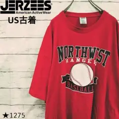 【1275】US古着 海外規格90s JERZEES Tシャツ ビックサイズ