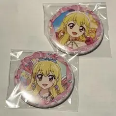 アイカツ 星宮いちご 缶バッジ A B ステージ stage