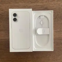 iPhone16ホワイト 箱のみ