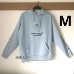 [新品]ポケモン　クワッスプルパーカーM青系裏起毛厚手◆ドンキ限定刺繍入り
