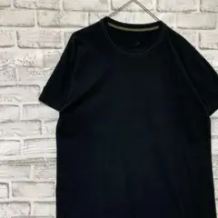 USA製90sヴィンテージTシャツ！シングルステッチ　ブラック半袖古着L27