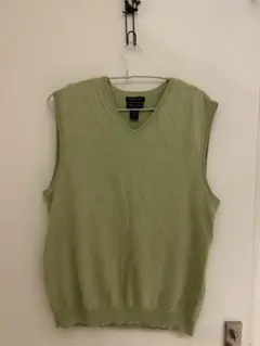 W.H. BELK ピマコットン ベスト L ライトグリーン