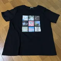 GU グラフィック　Ｔシャツ　かっこいい　グラフィック　Ｌ