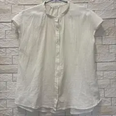 ☆美品 Lugnoncure ホワイト 半袖シャツ フリーサイズ