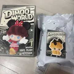 DIMOO WORLD ビニールプラッシュキーホルダー