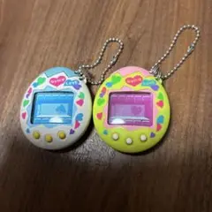 たまごっち ハート柄 オスっち メスっち セット 1997年　初期