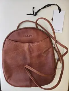 palio ショルダーバッグ(革)　珈琲色
