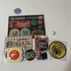 THE BAWDIES サイン入り Tシャツ ホワイト Mサイズ THE BAWDIES サイン入り Tシャツ ホワイト Mサイズ THE BAWDIES