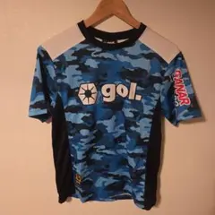 gol. 青迷彩 半袖シャツ