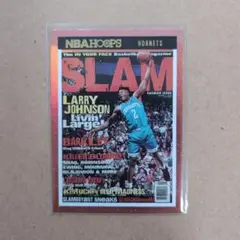 LARRY JOHNSON 21-21 HOOPS SLAM HOLO