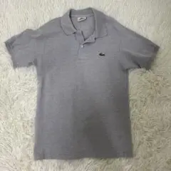 LACOSTE グレー ポロシャツ