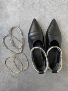 JIL SANDER アンクレットフラットパンプス