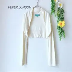 FEVER LONDON フィーバーロンドン ボレロ 羽織り ホワイト