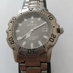 MARSHAL チタン 腕時計 10気圧防水 最終値下品