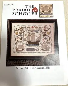 クロスステッチ図案 THE PRAIRIE SCHOOLER No. 34