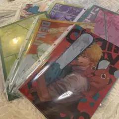 【9/2まで限定販売】チェンソーマン 原画 クリアファイル 6枚