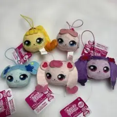キラキラキャッチ！ティニピン ぺたんこフェイスちびマスコット 全5種セット