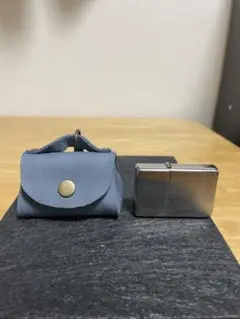 ブルー レザー ミニサイズ