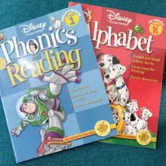 ディズニー英語ワーク　Alphabet　Phonics2冊セット
