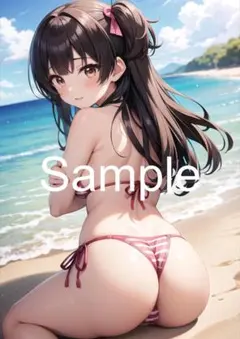 A4サイズアートポスター 1点もの 美女ポスター最高品質 E-B--５５