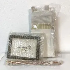 新品 サリュ salut! おうちシリーズ ウォールポケット 刺繍パネル セット