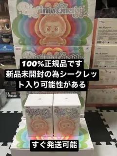 【正規品・未開封】Labubu Big into Energy 2箱　②