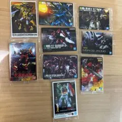ガンプラパッケージアートグミ2 セット売り9枚