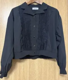 Par Avion + Petit Standard ブラウス　黒