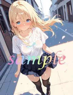 c262 美少女 かわいい イラスト 下着 コスプレ セクシー A4ポスター