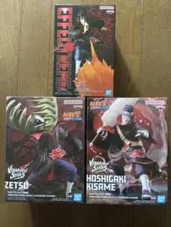 うちはイタチ ゼツ 干柿鬼鮫 NARUTO-ナルト- 疾風伝 フィギュア　３個