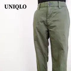 UNIQLO　ユニクロ　ストレッチイージージョガーパンツ　オリーブ　S