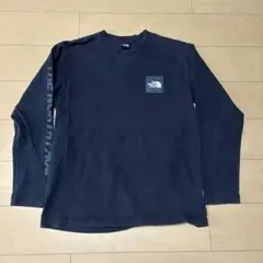 ノースフェイス スクエアロゴ 長袖Tシャツ XL 黒 NT81931