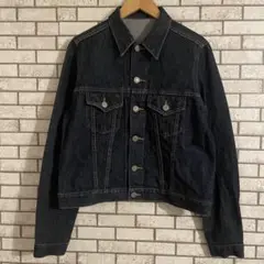オールドユニクロ デニムジャケット M インディゴ 90s 00s ヴィンテージ