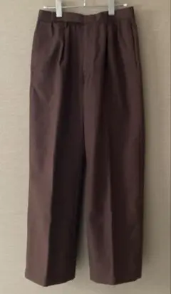UNIQLO U ウールブレンドタックパンツ