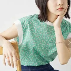 SUGAR SPOON × LIBERTY フレンチブラウス♡新品•未使用品