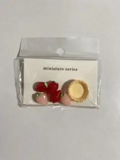 ナチュラルキッチン ミニチュアセット イチゴ