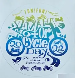 YAMAHA Motorcycle Day 2022 オリジナルステッカー 新品