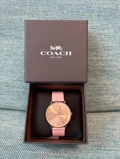 【新品未使用】COACH コーチ 腕時計 レディース ピンク